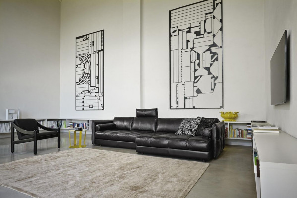Eckcouch L-Form Modern Sofa Eckcouch Prianera Stuff Canapé Eckcouch Plëschel.