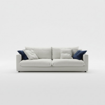 Dräisëtzer Luxus Sofa 3 Setzer Sofas Setzlieder Design Canapé Miwwelen Stil Prianera