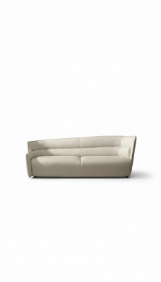 Canapé 3-Sëtz Sofa Lieder Wäiss Wunnzëmmermiwwel Sofas Couch Italienesch Prianera
