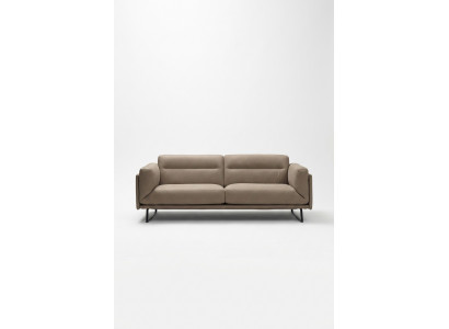 Luxus dräisëtzegt Sofa 3 Sëtz Sofaen Modern Miwwelen Couchen Beige Couch