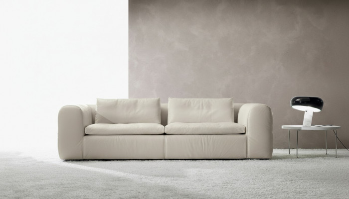 Sofa 3 Sëtz Miwwel Lieder Wäiss Dräisëtzer Sofas Luxus Wunnzëmmer