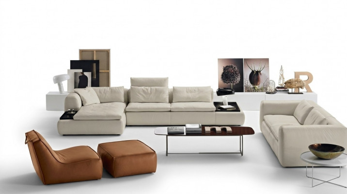 Design Sofa L Form Polstersofa Wunnzëmmer Ecksofa Lieder Luxus Miwwelen