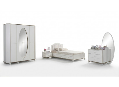 Schlofzëmmer Set Design Modern Luxus 4 Deeler