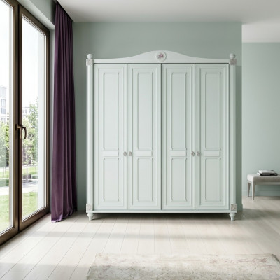 Kannerzëmmer Schief Kleederschaf Wäiss Design Kleederschief Schaf