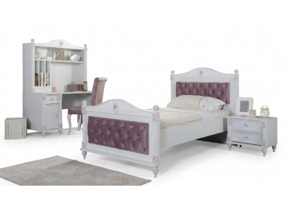 Bett Bettgestell Jugendzëmmer Kannerzëmmer Modern Holz Better Neit