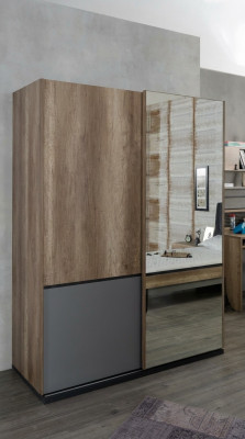 Kleederschaaf Schaf Design Jugendzëmmer Kleederschaaf Holz Schiefcher