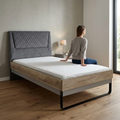 Bett Jugendzëmmer Kannerzëmmer Design Miwwelen Better Schlofzëmmer Braun