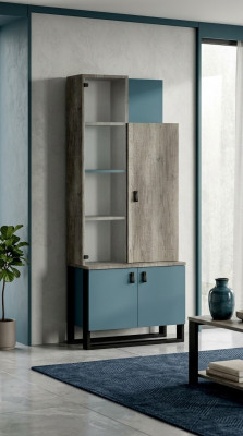 Bicherregal Holzschaf Jugendzëmmer Regal Miwwelen Modern Design Nei