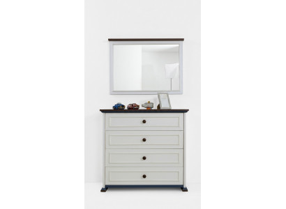 Kommode mat Spigel Schiefen Holz Kommoden Jugendzëmmer Sideboard