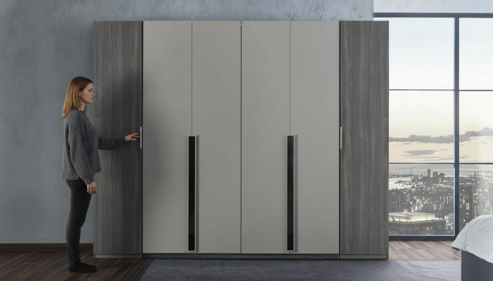 xxl Kleederschaf Design Schaf Modern Schief Schlofkummer Miwwelen Loft Nei