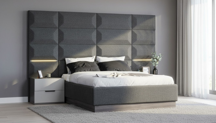 Bett Duebelbett Better Miwwel Ariichtung Nei Miwweldesign Héichglanz Schlofzëmmer