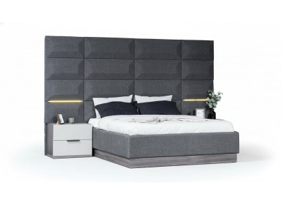 Bett Duebelbett Better Miwwel Ariichtung Nei Miwweldesign Héichglanz Schlofzëmmer