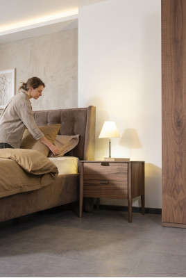 Hotelmiwwelastellung Konsolenset 2x Nuetsdësch Schlofzëmmer Bäistelltësch