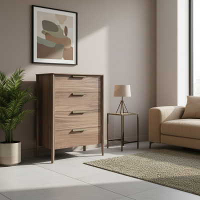 Kommode Héichschaf Holz Schief Konsolen Miwwelen Schaf Sideboard Schiefläden