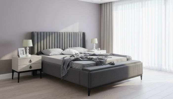 Bett Design Duebelbett Better Polster Schlofzëmmer Miwwelen Hotel Bettrahmen Gro