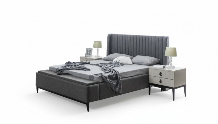 Bett Design Duebelbett Better Polster Schlofzëmmer Miwwelen Hotel Bettrahmen Gro
