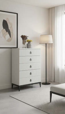 Kommod Holz Schiefert Konsolen Schlofzëmmer Moderne Héichschaf Sideboard