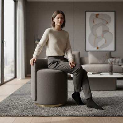Design Still Luxus Ottomane Schminktisch Hocker Ronnen Gepolsterte Stull Bänk