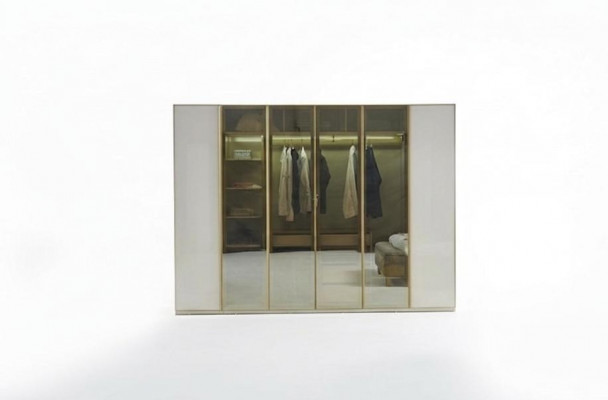 Kleederschaaf, Schaf, Luxus, Holz, Schief, Miwwelen, Design, Luxus, Miwwelen, Schlofzëmmer