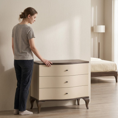 Hotel Luxus Miwwelen Wunnzëmmer Schaf Kommouden Sideboard Anrichte Holz