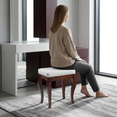 Fousshocker Sitzbank Bank Stull Hocker Luxus Miwwelen Ariichtung Polster