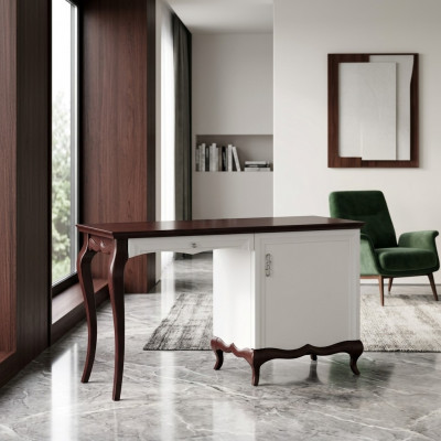 Schreifdësch Miwwelen Büro Sekretär Hotel Miwwelen Ariichtung Holz Dëscher