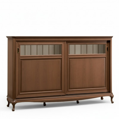 Hausbar Schräiner Wunnzëmmer Schränker Barschräin Vitrine Italienesch Miwwelen Holz