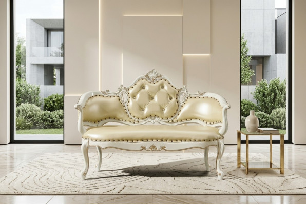 Bank Chesterfield Polstersofa Ledersofa Kinneksbanksëtz Couch