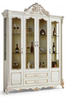 Vitrinnen Schiefers Vitrinnen Holz Luxus Wunnzëmmer Miwwele Schaf Barock