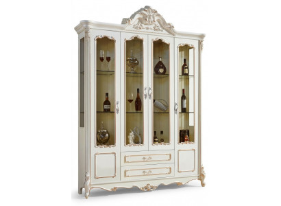 Vitrinnen Schiefers Vitrinnen Holz Luxus Wunnzëmmer Miwwele Schaf Barock