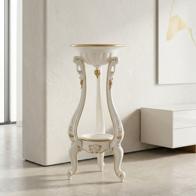 Blummenstänner Blummen Stänner Vase Stänner Barock Rokoko Oflaach Holz
