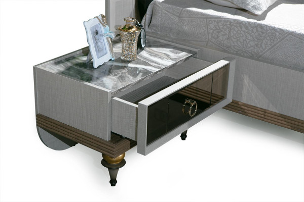 Luxus Dësch Nuetsdësch Design Niewendësch Schlofzëmmer Konsoldëscher