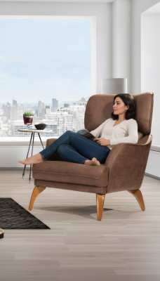 Luxus Einsëtz Couch Fauteuil Polster Miwwel Chesterfield Design Canapé Lieder