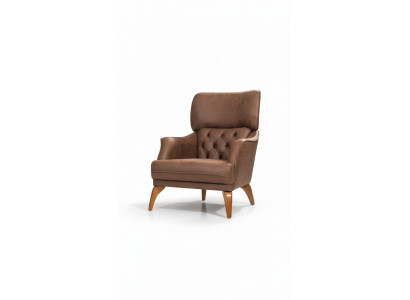 Luxus Einsëtz Couch Fauteuil Polster Miwwel Chesterfield Design Canapé Lieder