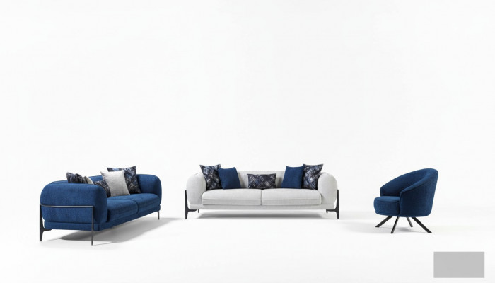 Luxus Sofagarnitur 3+3+1 Setzer Lieder Modern Sofa Fautteuil Blo Sofas Set 3-Deelige Nei