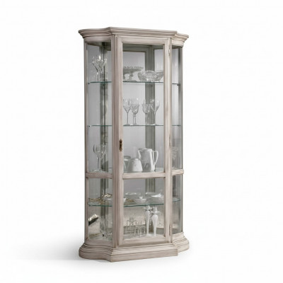 Vitrine Glas Schaf Weiss Luxus Italienesch Miwwelen Vitrinnen Schief Wuonzëmmer