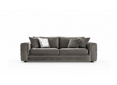 Héichwäerteg Sofa 4 Sëtzer Polstersofas Designer Canapé Sofa Luxus Chesterfield