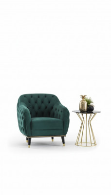 Chesterfield Club Fauteuil Canapé Miwwel Ariichtung Sofa Relaxasëtz Eenzersëtz