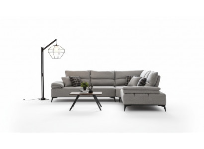Eckcouch L Form Couch Design Couchen Polstersëtz Textil Nei Eck Garnitur Gro