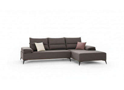 Eckcouch L Form Sofa Canapé Design Couchen Polster Textil Eck Garnitur