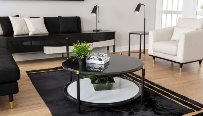 Canapé Table Ronn Niewentäsch Canapéen Dësch Canapéen Holz