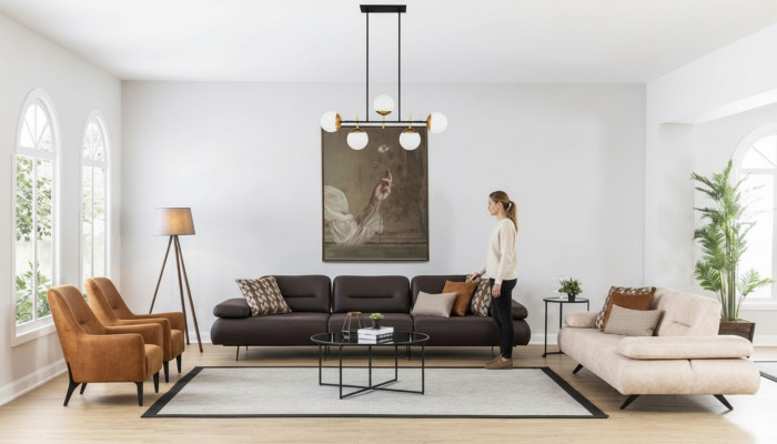 Canapé-Set 4+3+1+1 Set Design Sofa Polster Couchen Couch Modern Luxus