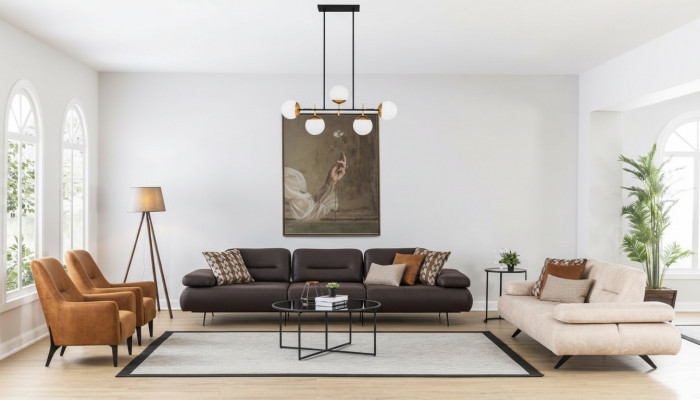 Canapé-Set 4+3+1+1 Set Design Sofa Polster Couchen Couch Modern Luxus