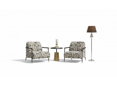 Luxus Fauteuil Design Canapé Sëtzer Lounge Club Polster klassesch Sëtz Relax Nei