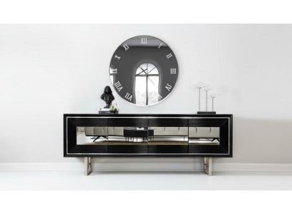 Schwaarzt Säitebord Kommode Kommoden Schaf Standschaf Luxus Anrichte