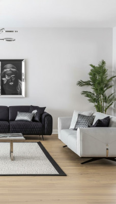 Sofa 3 Sëtzer Polstersofa beige Textil Sëtz Design Canapé Sofas Stoff Modern Nei