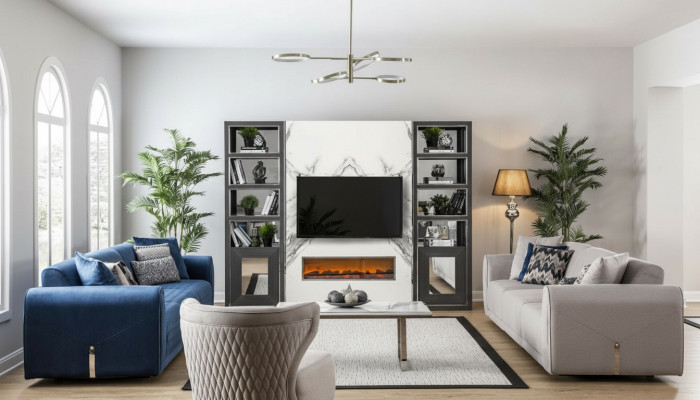 Sëtzkombinatioun 3+3+1 Design Sofaën Gepolstert Lieder Canapéë Sofa