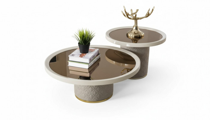 Luxus Modernen Canapétisch Dësch Design Dëscher Holz Wunnzëmmer Säitentësch Nei