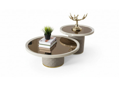 Luxus Modernen Canapétisch Dësch Design Dëscher Holz Wunnzëmmer Säitentësch Nei