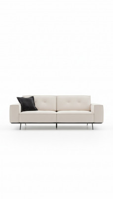 Luxus Sofa 3 Sëtz Stoff Wunnzëmmer Modernen Design Sofen Polstersofa Couchen
